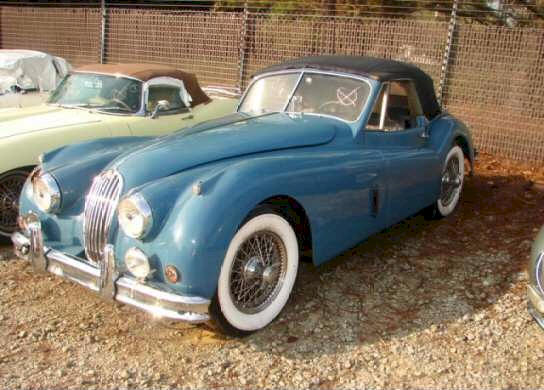 1957 Jaguar XK 140 Flood Damage