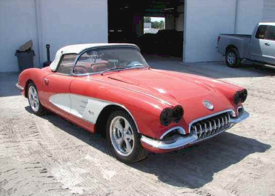 1960 CORVETTE FOR SALE INSURANCE THEFT RECOVERY 13900