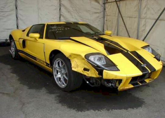 Repairable ford gt for sale #5
