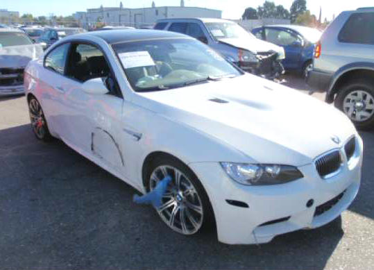 Wrecked cars canada bmw #3